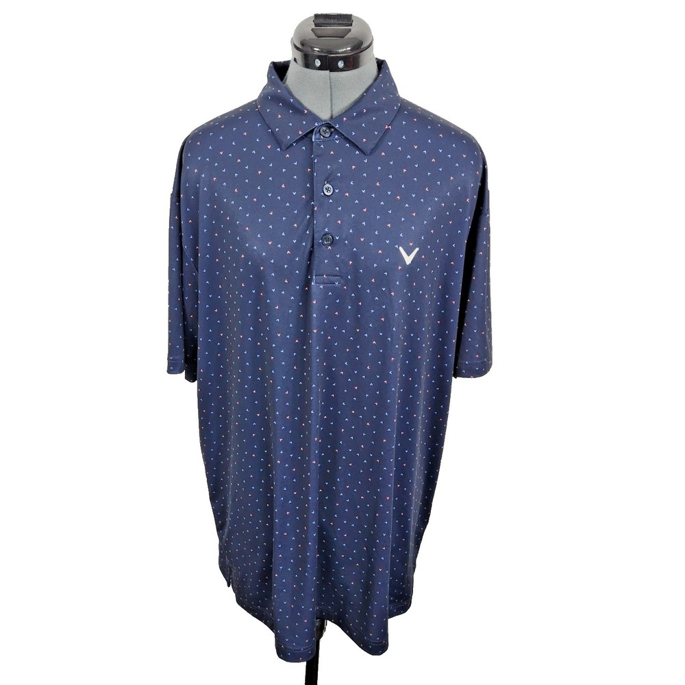 Callaway Opti‑Dri Polo Golf Shirt Men's Size L Performance